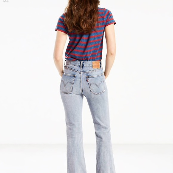 levi's vintage flare jeans